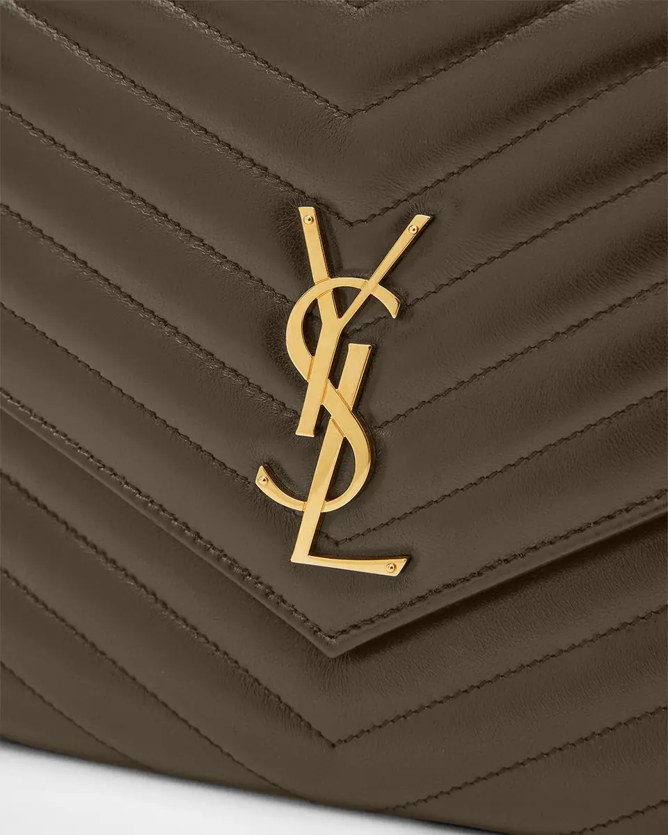 Saint Laurent Cassandre YSL Monogram Flap Clutch Bag in Smooth Leather | Thumbnail 4 Saint Laurent Cassandre YSL Monogram Flap Clutch Bag in Smooth Leather | Thumbnail 4