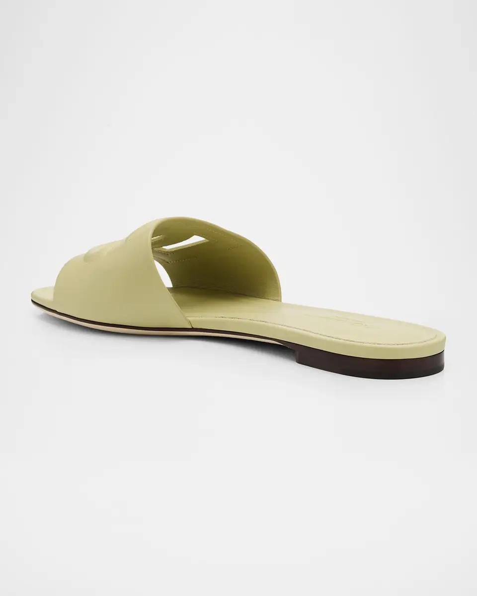 Dolce & Gabbana Cutout DG Flat Slide Sandals | Thumbnail 39