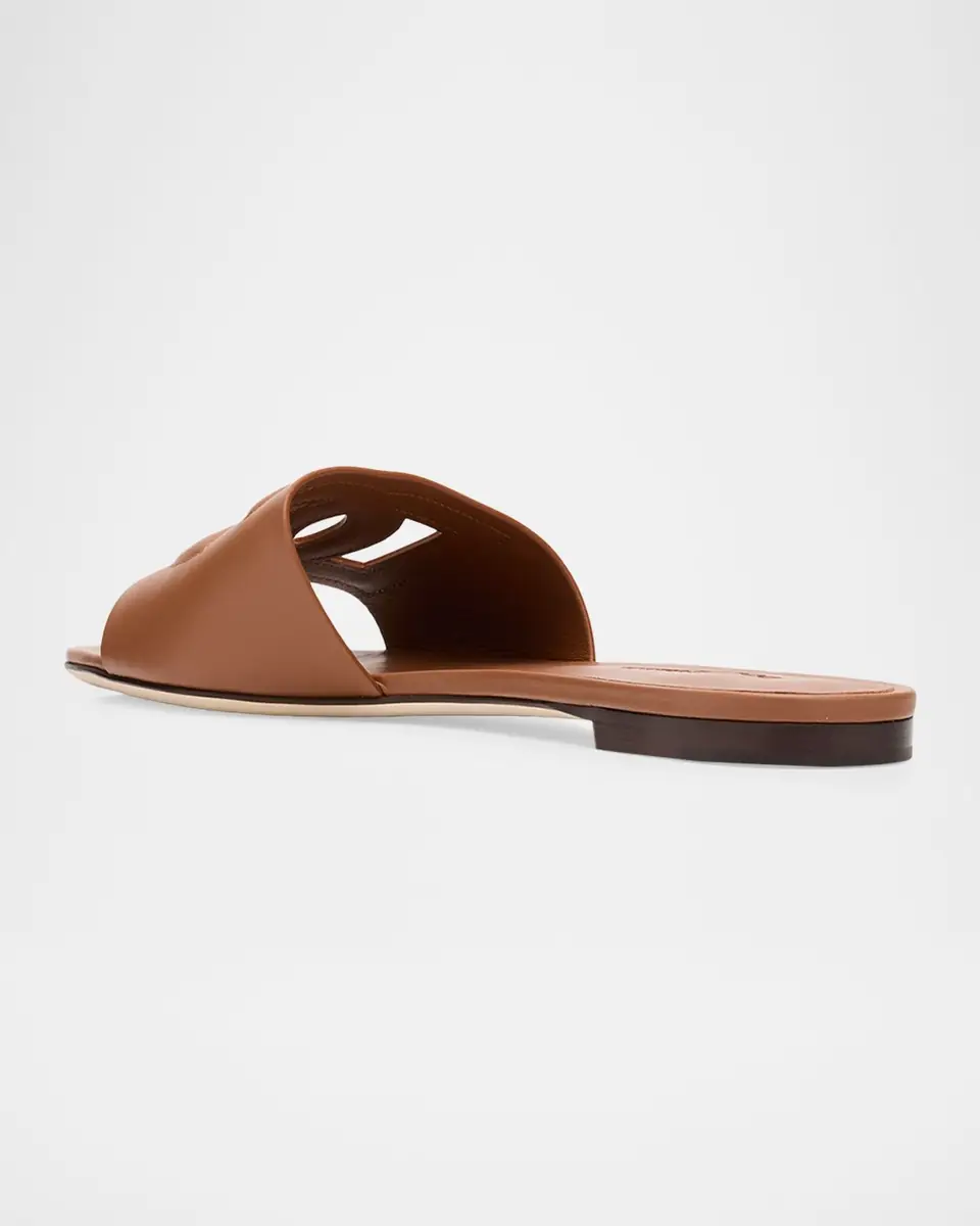 Dolce & Gabbana Cutout DG Flat Slide Sandals | Thumbnail 44