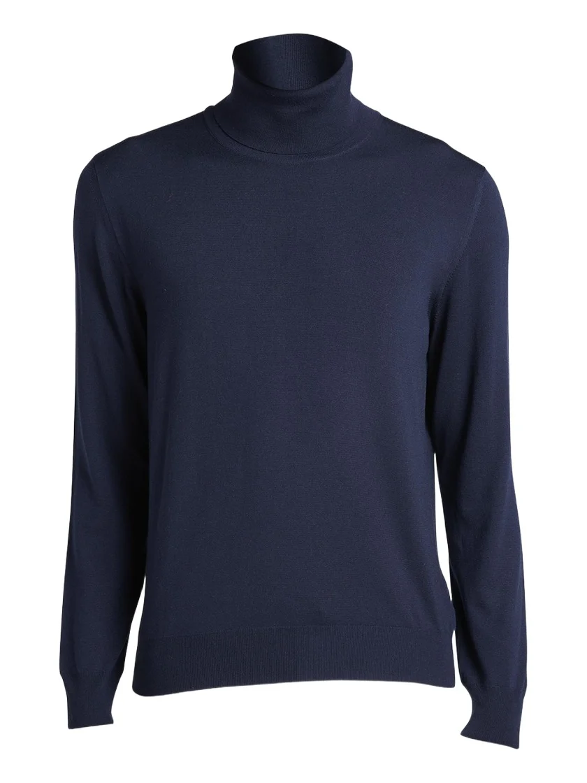 Men's Wool Knit Turtleneck Sweater Men's Wool Knit Turtleneck Sweater