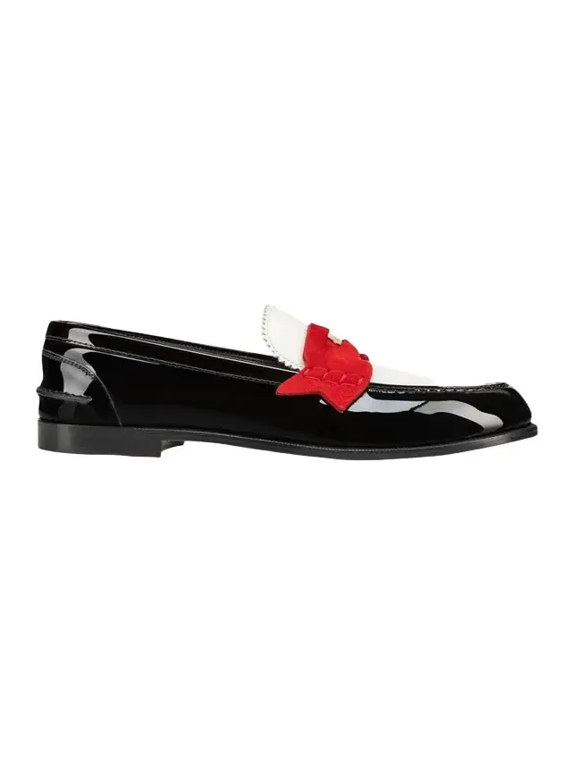 Donna Patent Penny Loafers