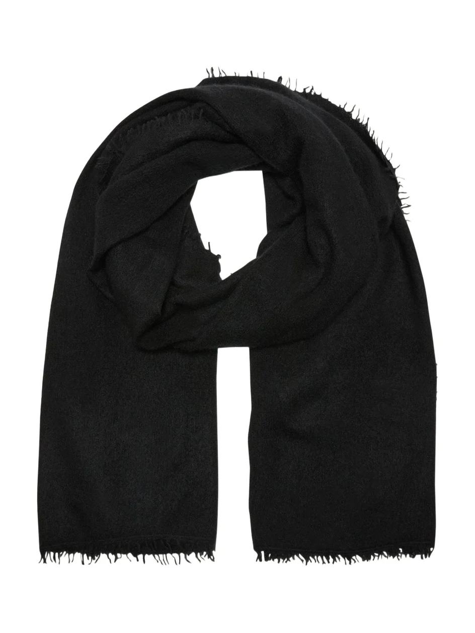 Fuzzy Feutre Cashmere Shawl