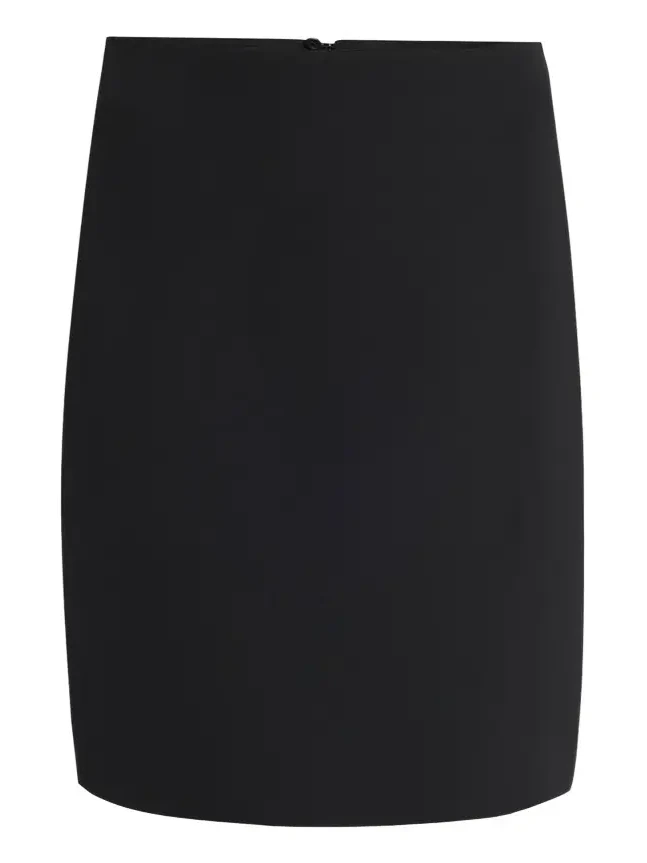 Silk Cady Pencil Skirt