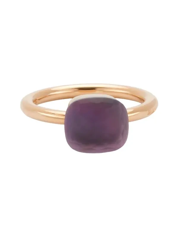 Nudo Gele Classic 18k Gold Amethyst Ring Nudo Gele Classic 18k Gold Amethyst Ring