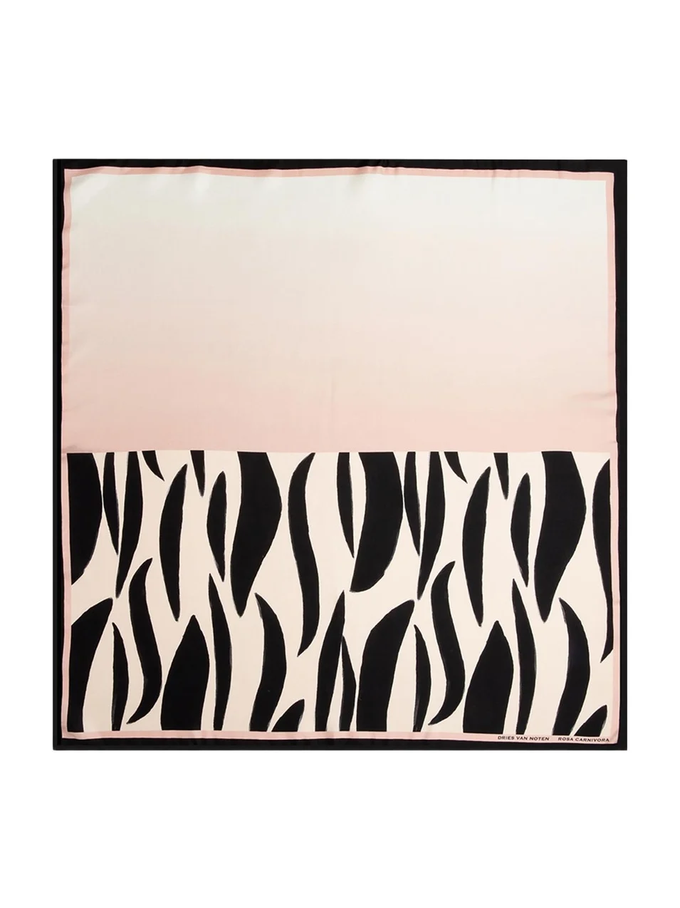Rosa Carnivora Silk Foulard Rosa Carnivora Silk Foulard