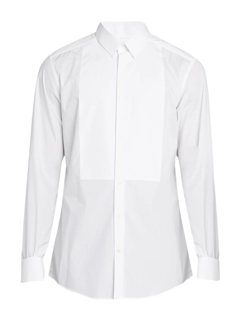 Men's Bib-Front Tuxedo Shirt