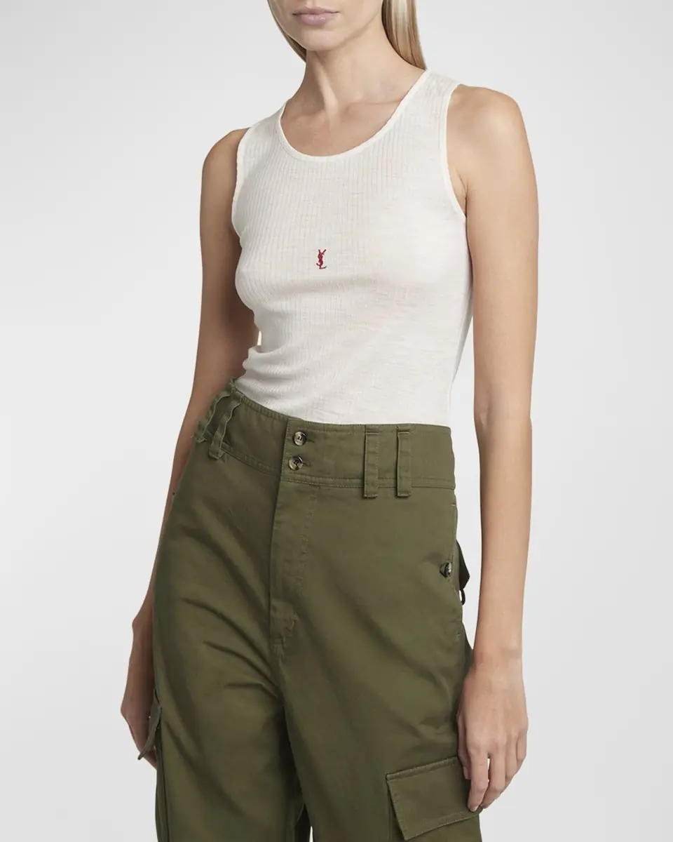 Saint Laurent Undershirt Tank Top | Thumbnail 8