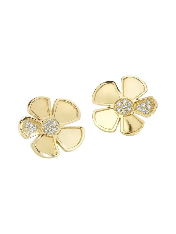 18k Gold Alessia Diamond Stud Earrings 18k Gold Alessia Diamond Stud Earrings