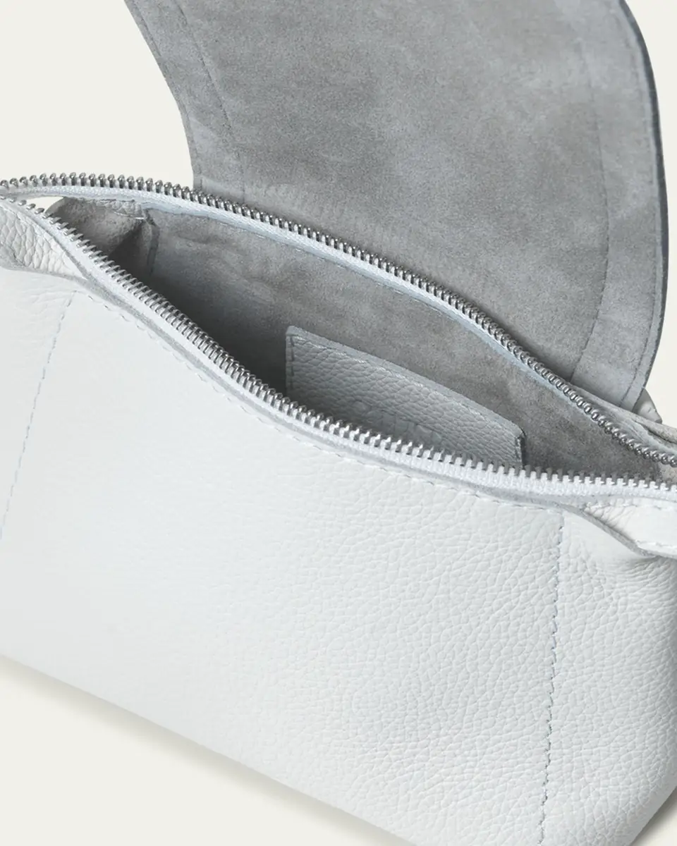 Callista Mini Flap Leather Top-Handle Bag | Thumbnail 2