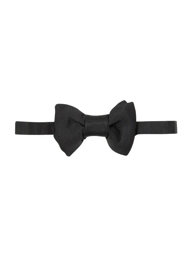 Men's Pre-Tied Silk Grosgrain Bow Tie