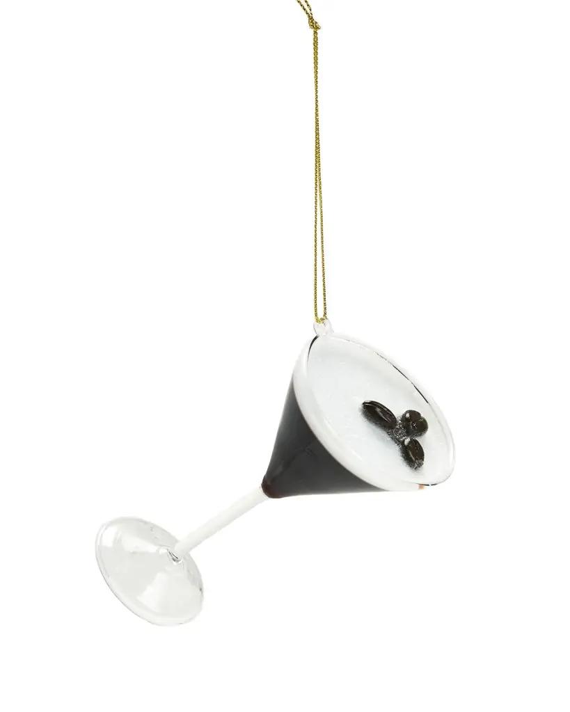 Cody Foster & Co Espresso Martini Christmas Ornaments