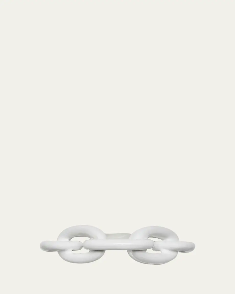 Kim Seybert Enamel Chain Link Napkin Ring | Thumbnail 2 Kim Seybert Enamel Chain Link Napkin Ring | Thumbnail 2