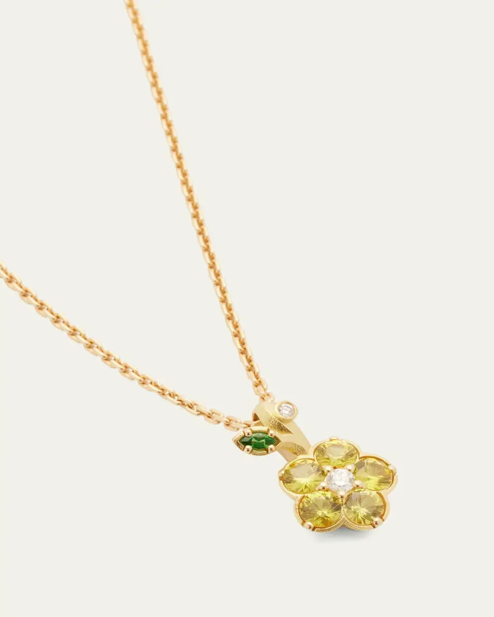Paul Morelli Wild Child Charm with Diamonds, Yellow Sapphires and Tsavorite | Thumbnail 3 Paul Morelli Wild Child Charm with Diamonds, Yellow Sapphires and Tsavorite | Thumbnail 3