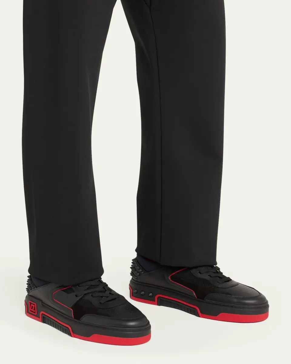 Christian Louboutin Men's Astroloubi Spikes Fashion Sneakers | Thumbnail 2 Christian Louboutin Men's Astroloubi Spikes Fashion Sneakers | Thumbnail 2