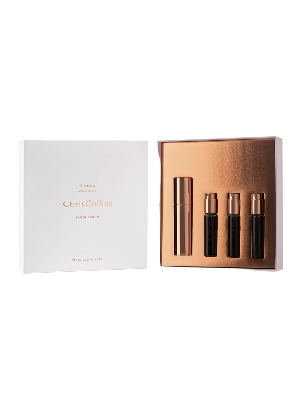 World of Chris Collins Anima Voyageur Fragrance Set, 3 x 0.25 oz.