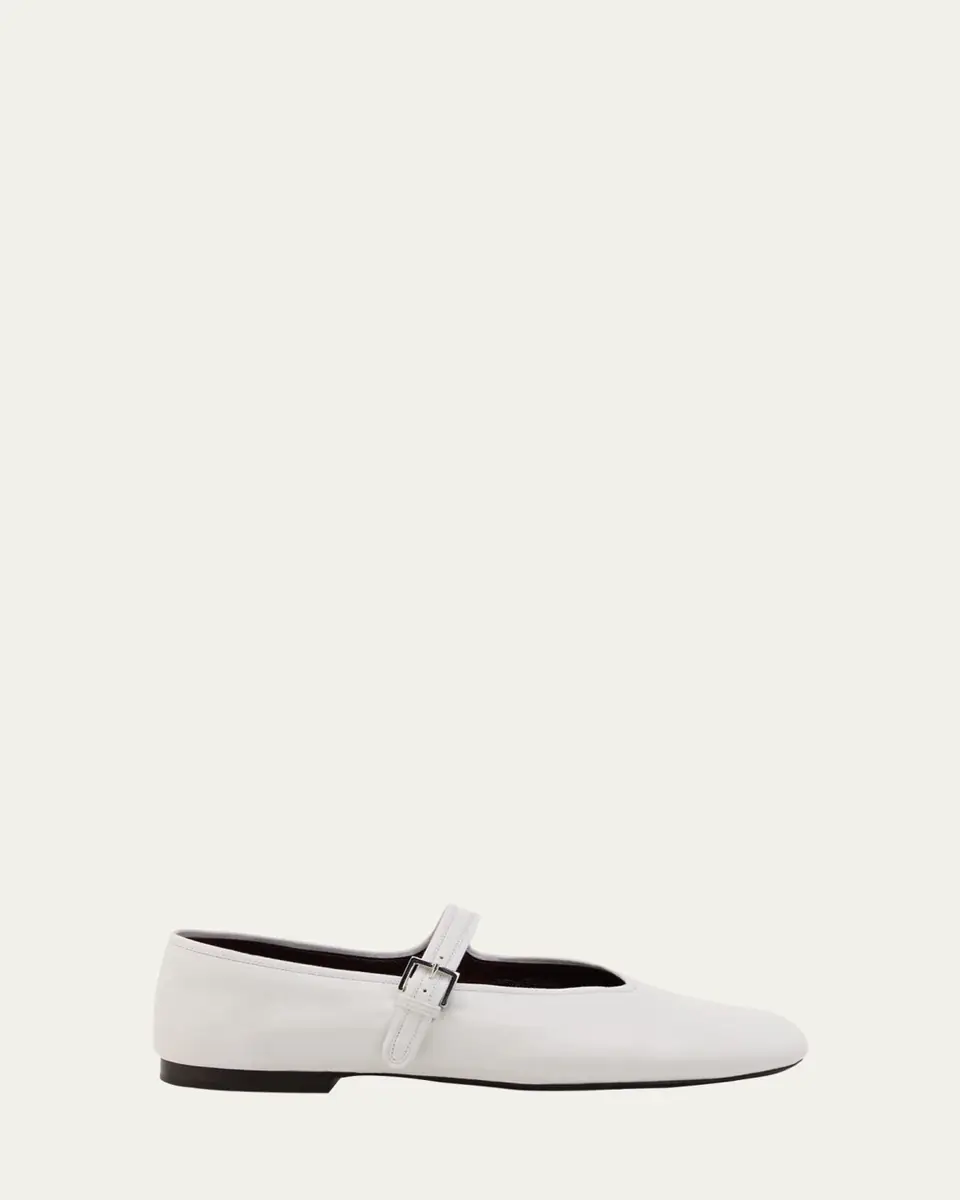 THE ROW Boheme Leather Mary Jane Ballerina Flats | Thumbnail 17
