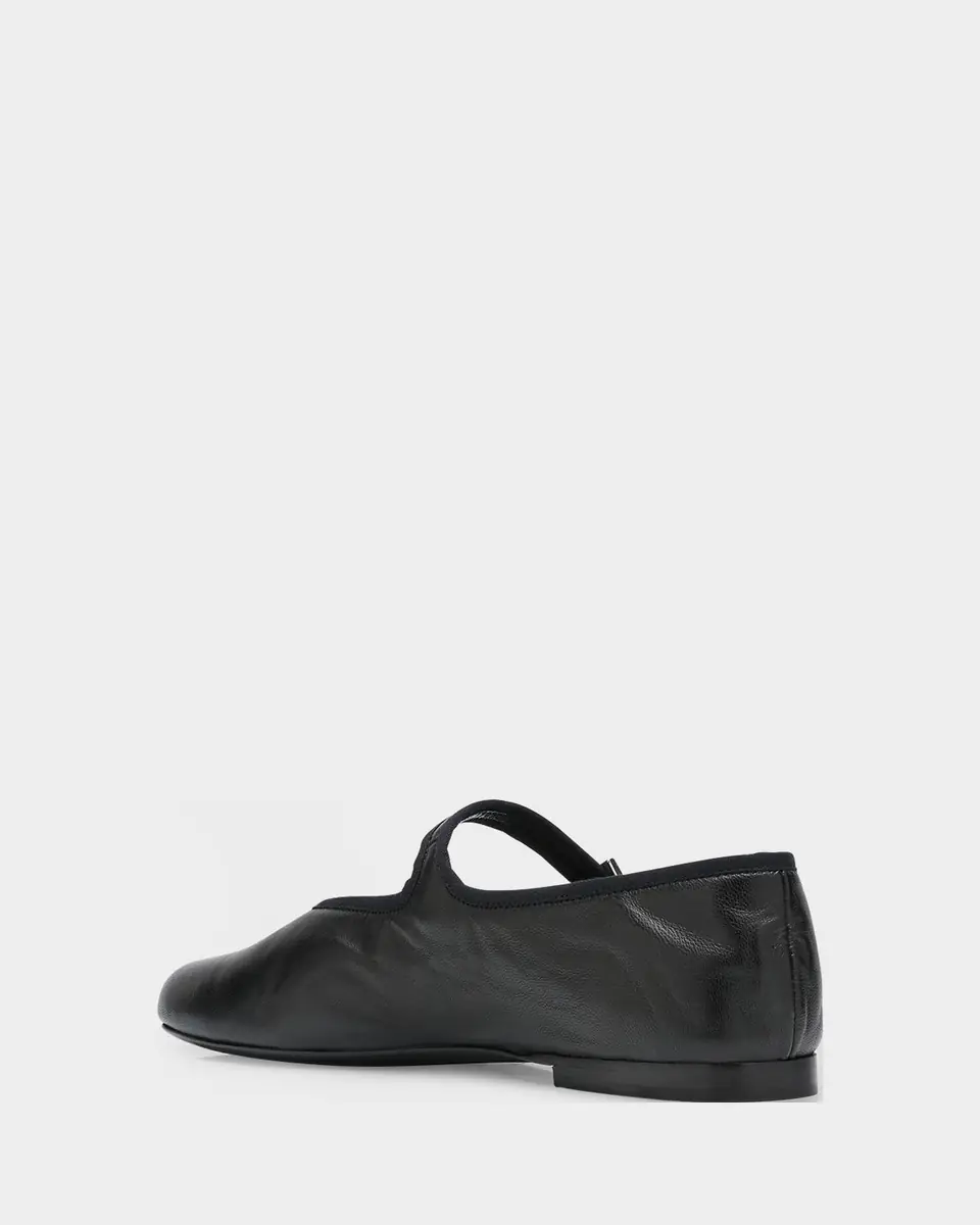 THE ROW Boheme Leather Mary Jane Ballerina Flats | Thumbnail 3