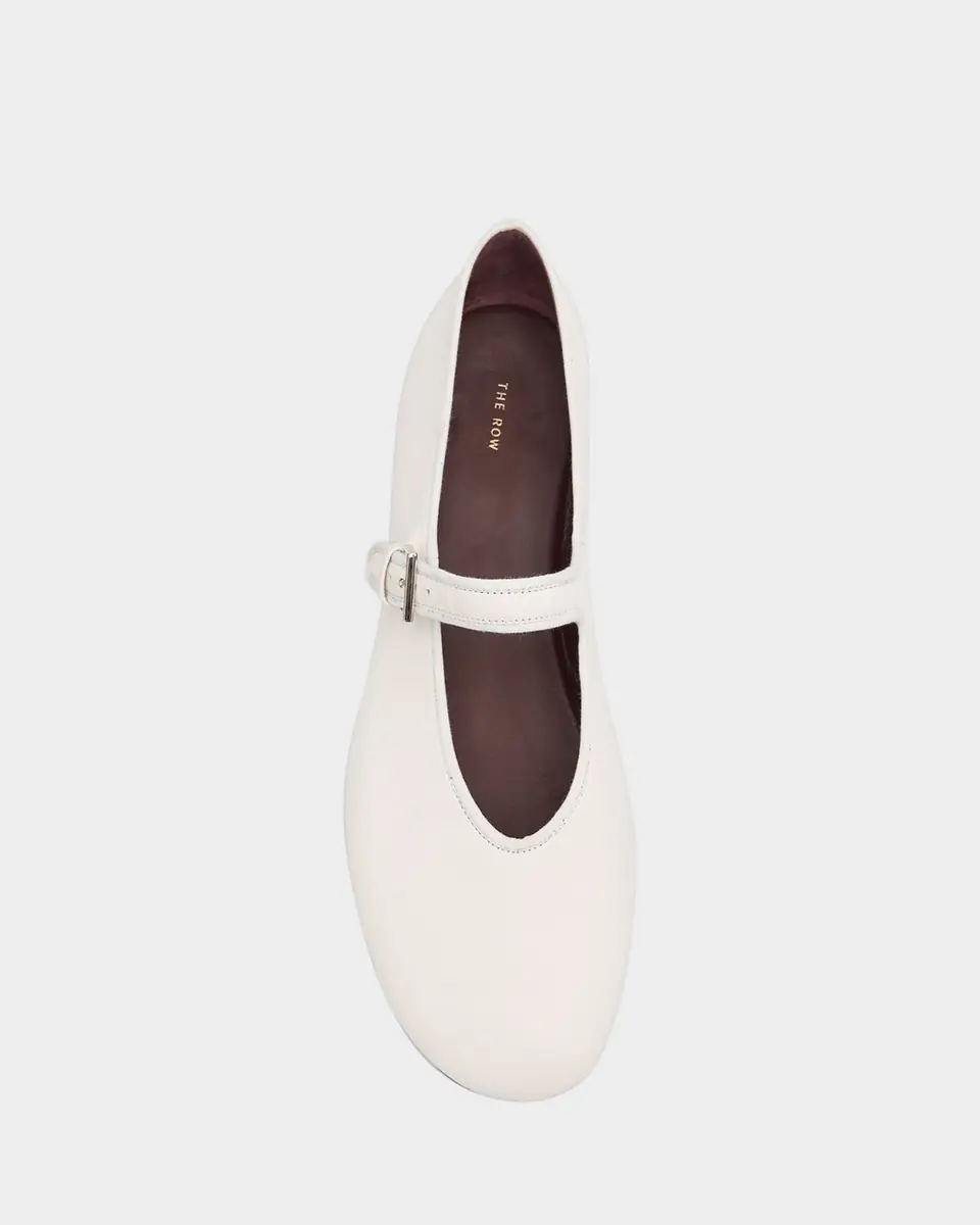 THE ROW Boheme Leather Mary Jane Ballerina Flats | Thumbnail 24