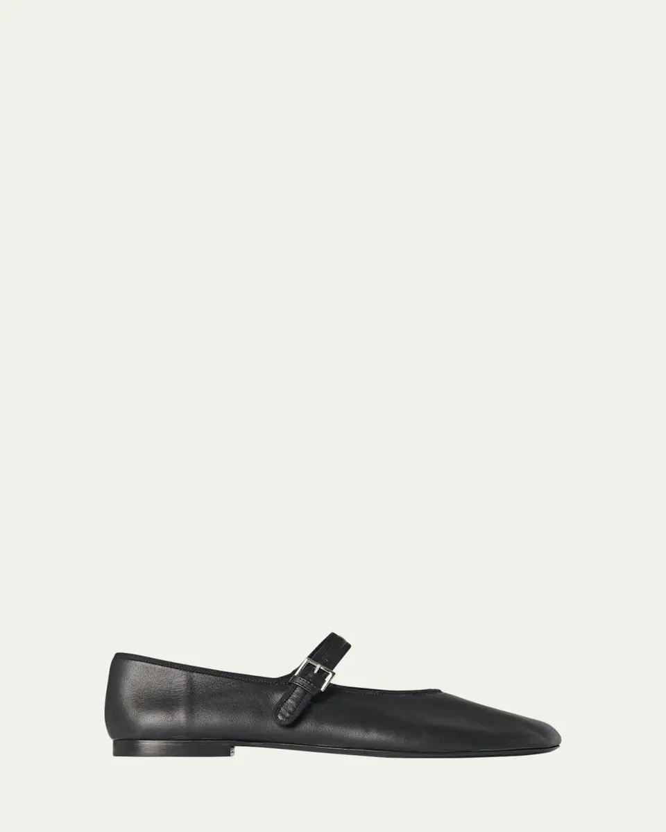 THE ROW Boheme Leather Mary Jane Ballerina Flats | Thumbnail 7