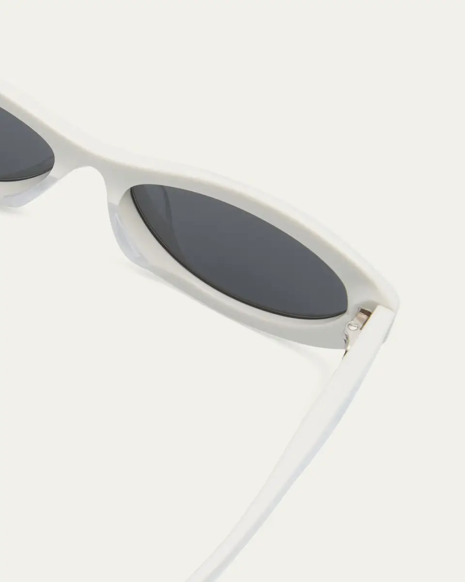 Prada PR 26ZSF Logo Beveled Acetate Oval Sunglasses | Thumbnail 9 Prada PR 26ZSF Logo Beveled Acetate Oval Sunglasses | Thumbnail 9