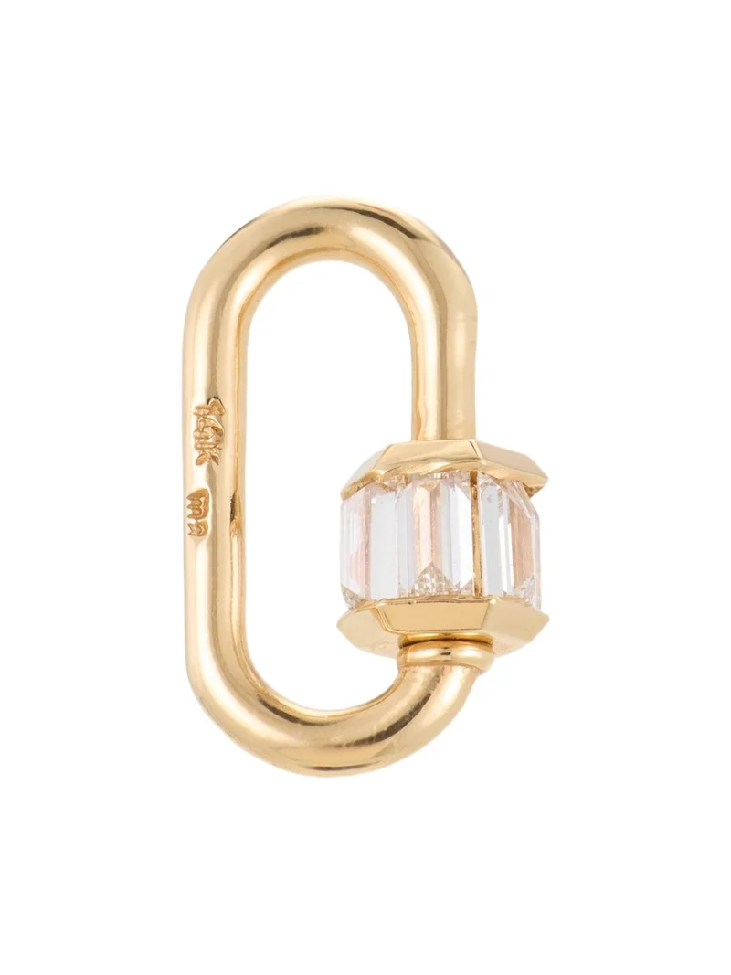 Marla Aaron Total Baguette Babylock with Diamonds