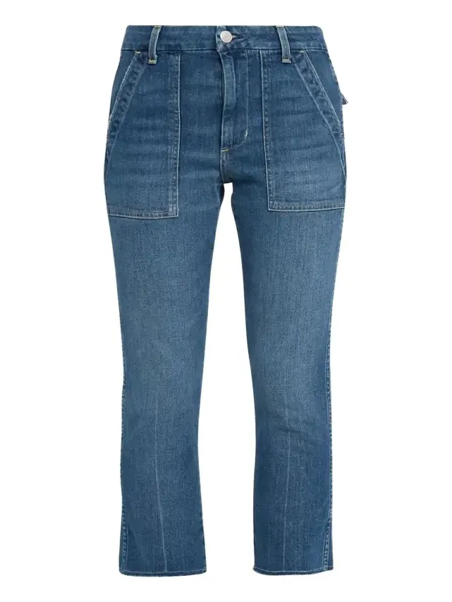 Easy Straight Crop Army Jeans Easy Straight Crop Army Jeans