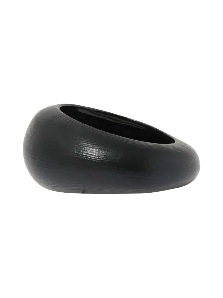 Puffy Lucite Tapered Bangle Bracelet Puffy Lucite Tapered Bangle Bracelet