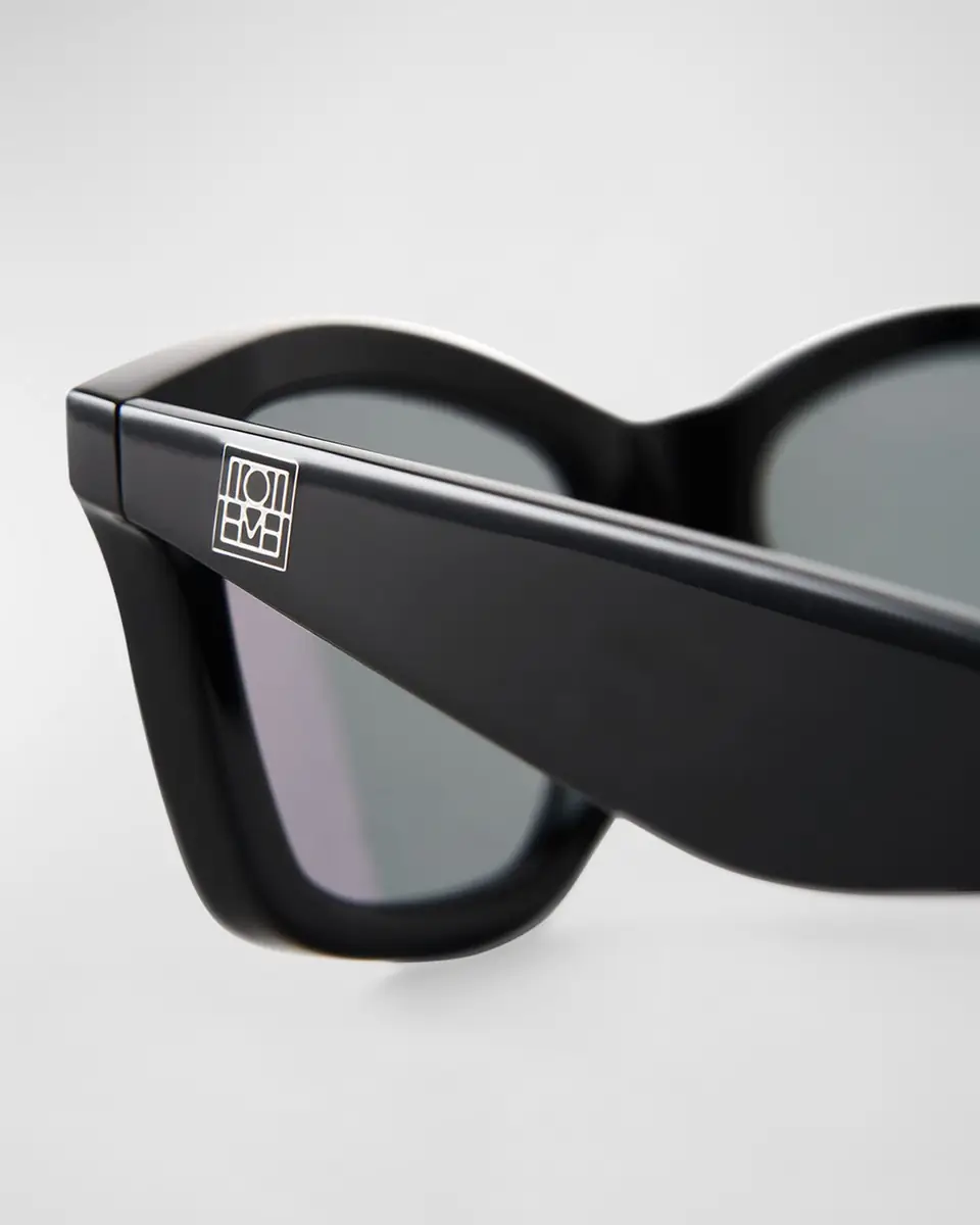 Toteme The Classics Square Acetate Sunglasses | Thumbnail 3 Toteme The Classics Square Acetate Sunglasses | Thumbnail 3