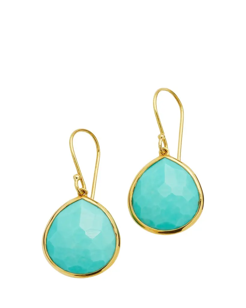 Ippolita Small Teardrop Earrings in 18K Gold | Image 1 Ippolita Small Teardrop Earrings in 18K Gold | Image 1