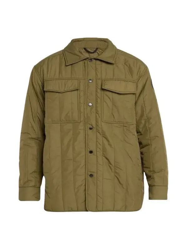 Men's Quilted Black Label Overshirt Men's Quilted Black Label Overshirt