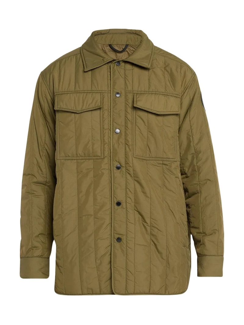 Men's Quilted Black Label Overshirt