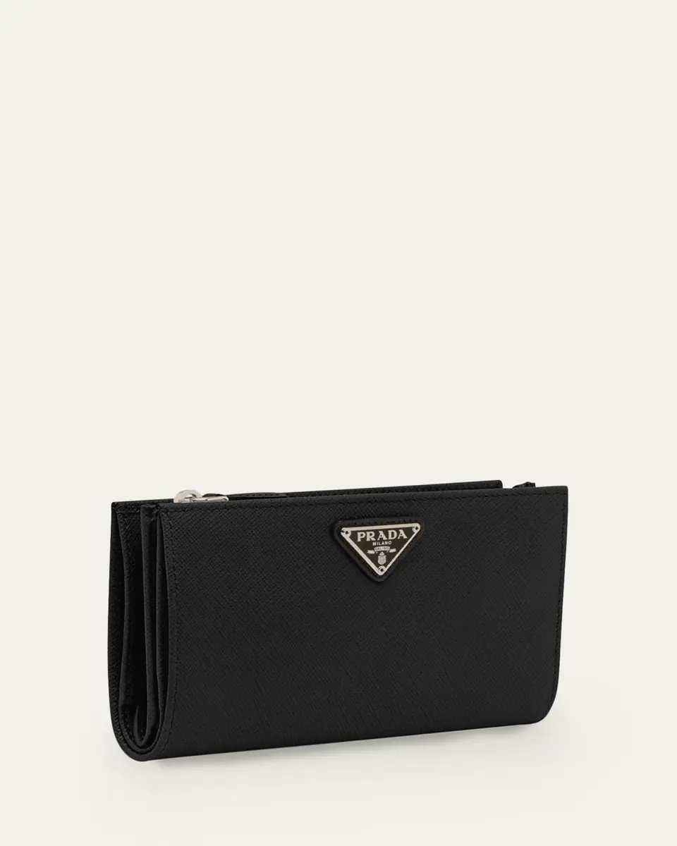 Prada Long Saffiano Wallet | Thumbnail 2