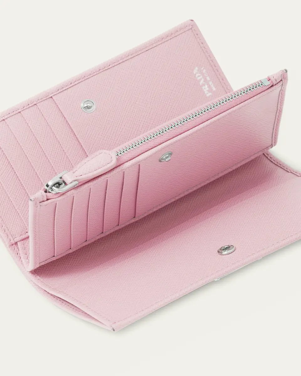 Prada Long Saffiano Wallet | Thumbnail 8