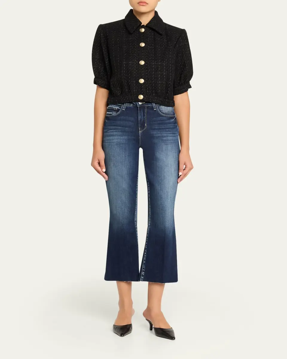 L'Agence Kendra High Rise Kick-Flare Jeans | Thumbnail 2 L'Agence Kendra High Rise Kick-Flare Jeans | Thumbnail 2