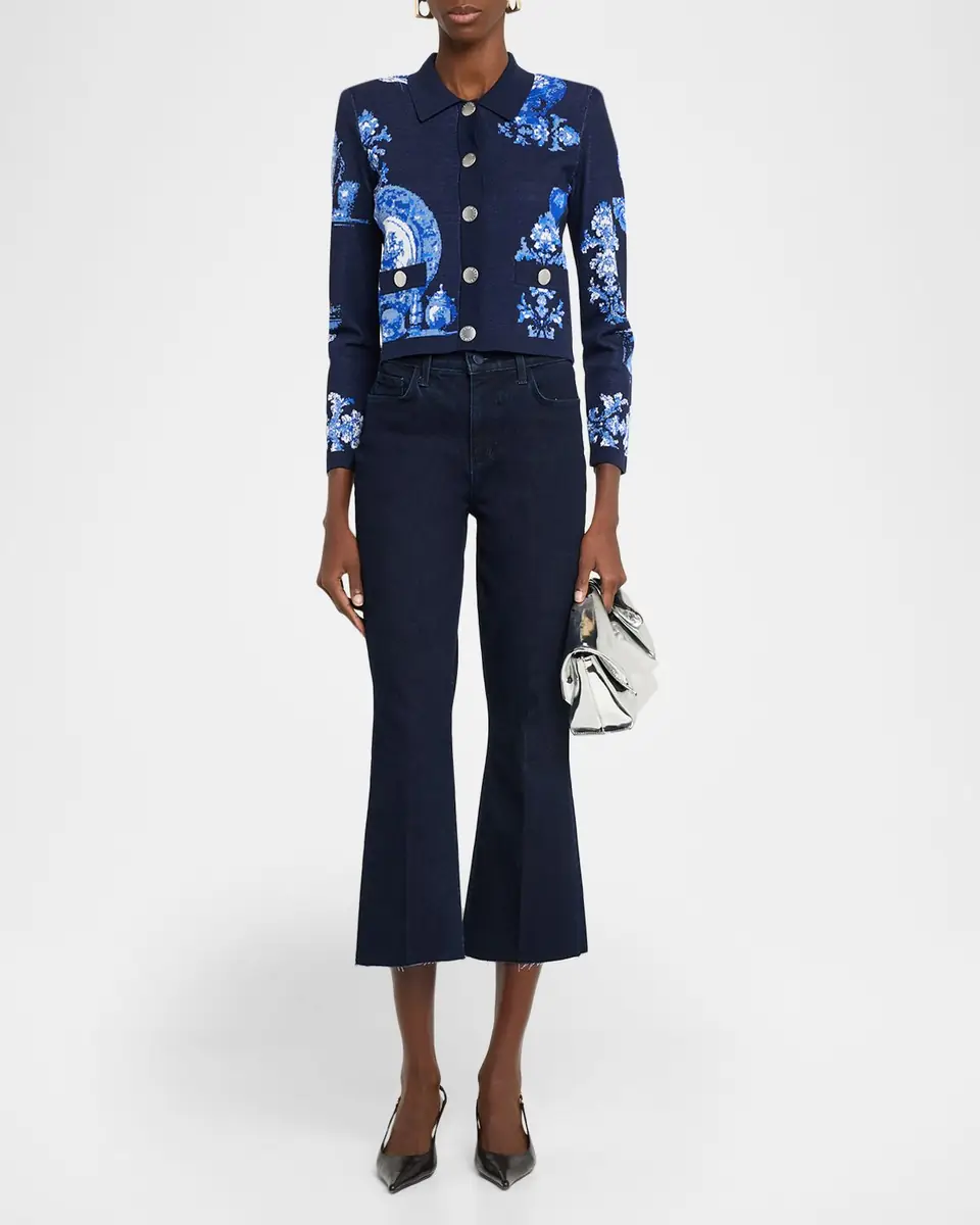 L'Agence Kendra High Rise Kick-Flare Jeans | Thumbnail 10 L'Agence Kendra High Rise Kick-Flare Jeans | Thumbnail 10