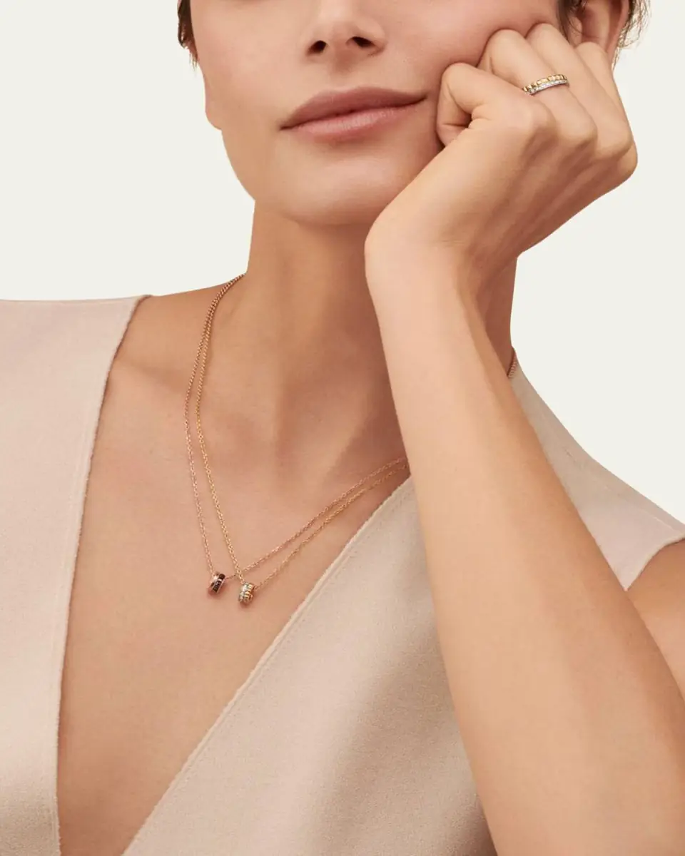 Boucheron 18k Yellow Gold Quatre Radiant Edition Diamond Pendant | Thumbnail 2