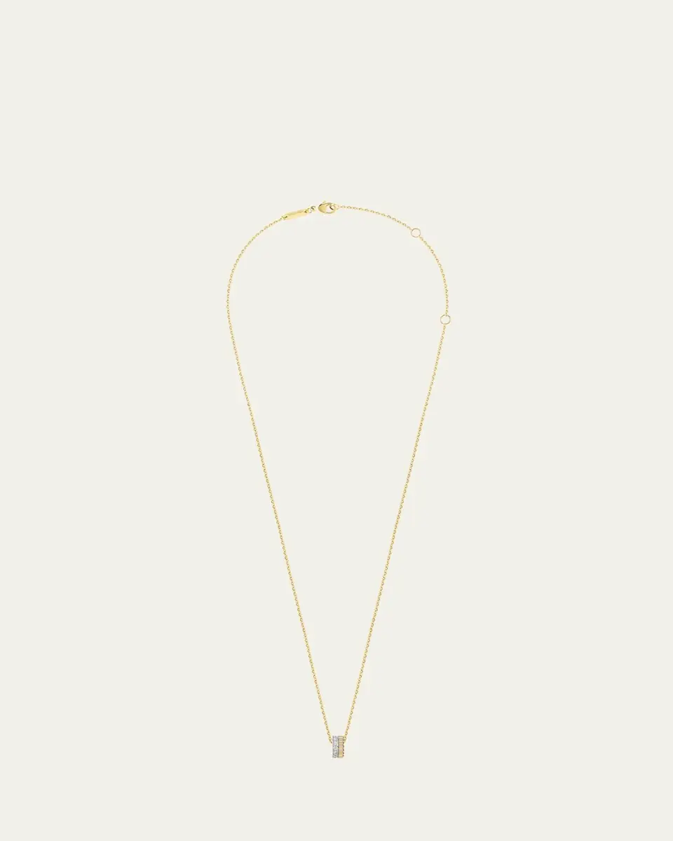Boucheron 18k Yellow Gold Quatre Radiant Edition Diamond Pendant | Thumbnail 3