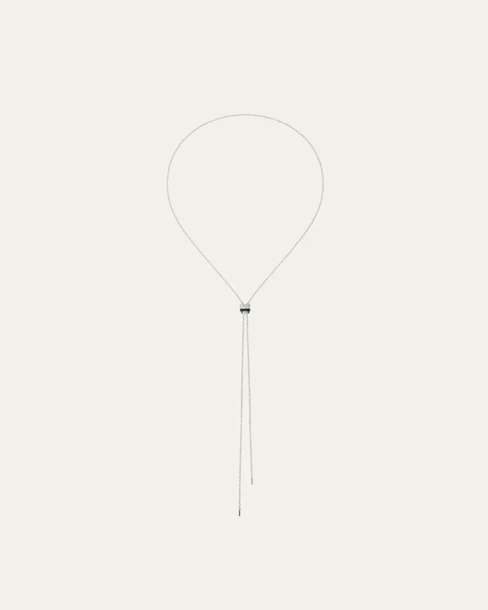 Boucheron Quatre Black Edition Small 18K White Gold Tie Necklace | Image 1 Boucheron Quatre Black Edition Small 18K White Gold Tie Necklace | Image 1