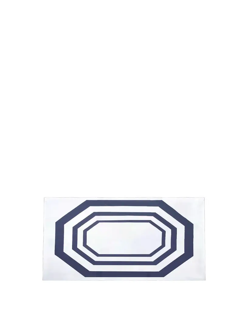 The Lino Essential Navy Tablecloth, 71" x 144"