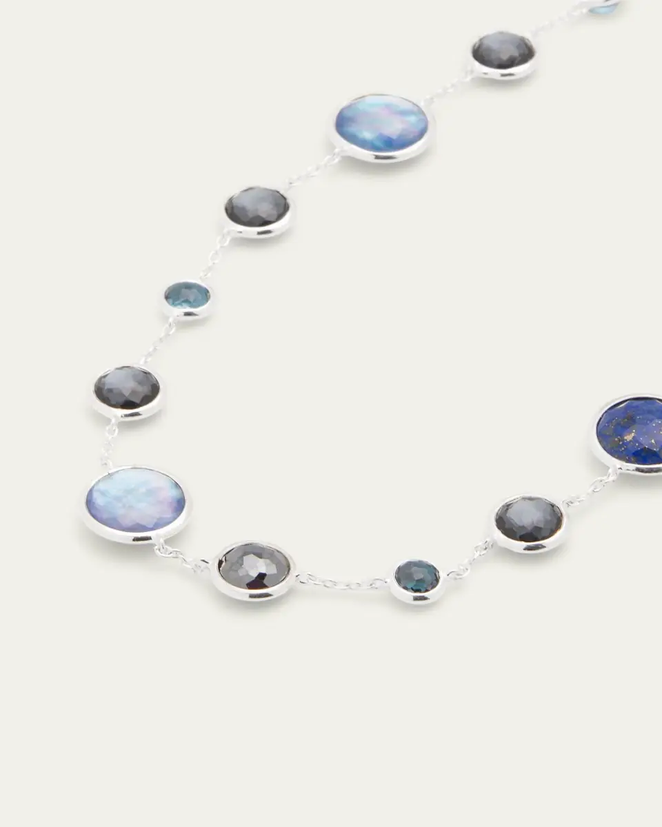 Ippolita Lollitini Long Necklace in Sterling Silver | Thumbnail 3 Ippolita Lollitini Long Necklace in Sterling Silver | Thumbnail 3