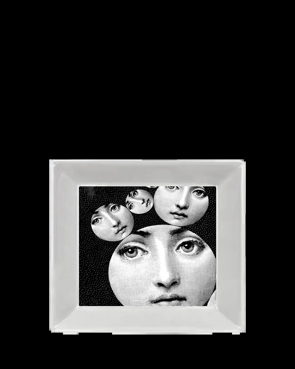 FORNASETTI Square Plate 20 x 20cm - Tema E Variazioni N.242 | Thumbnail 2