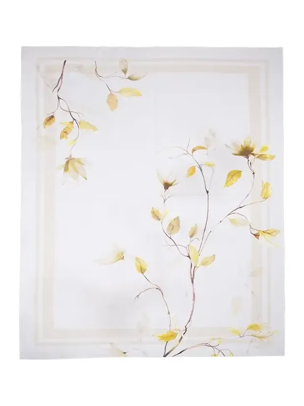 The Lino Japan Yellow Tablecloth, 71" x 144"