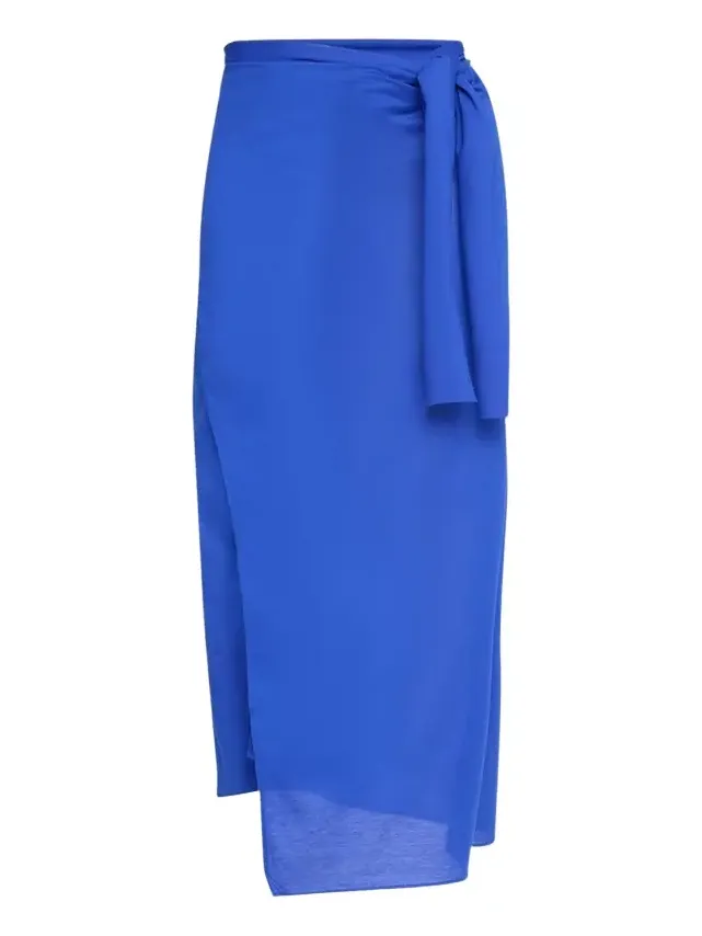 Peplum Long Sarong with Belt