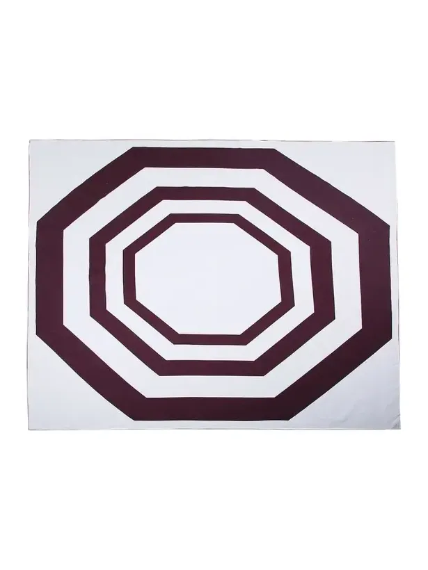 The Lino Essential Red Tablecloth, 71" Square