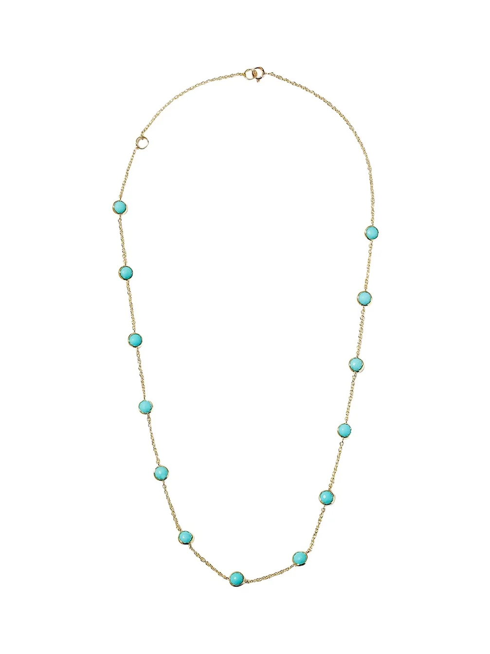 Ippolita 13-Stone Station Necklace in 18K Gold