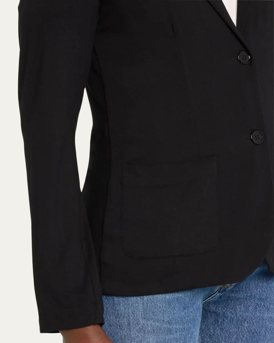MAJESTIC FILATURES Soft Touch Two-Button Blazer | Thumbnail 5
