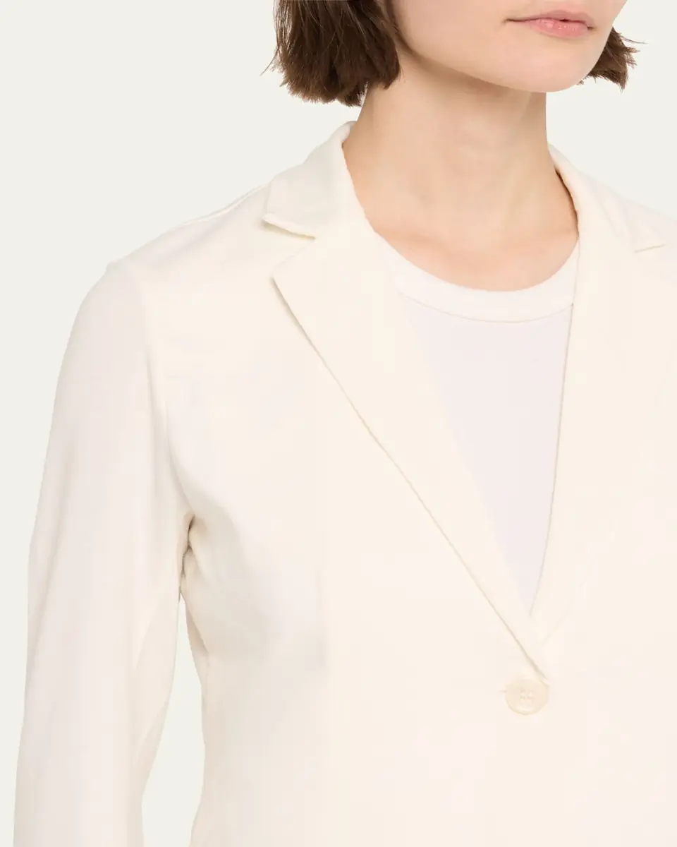 MAJESTIC FILATURES Soft Touch Two-Button Blazer | Thumbnail 9