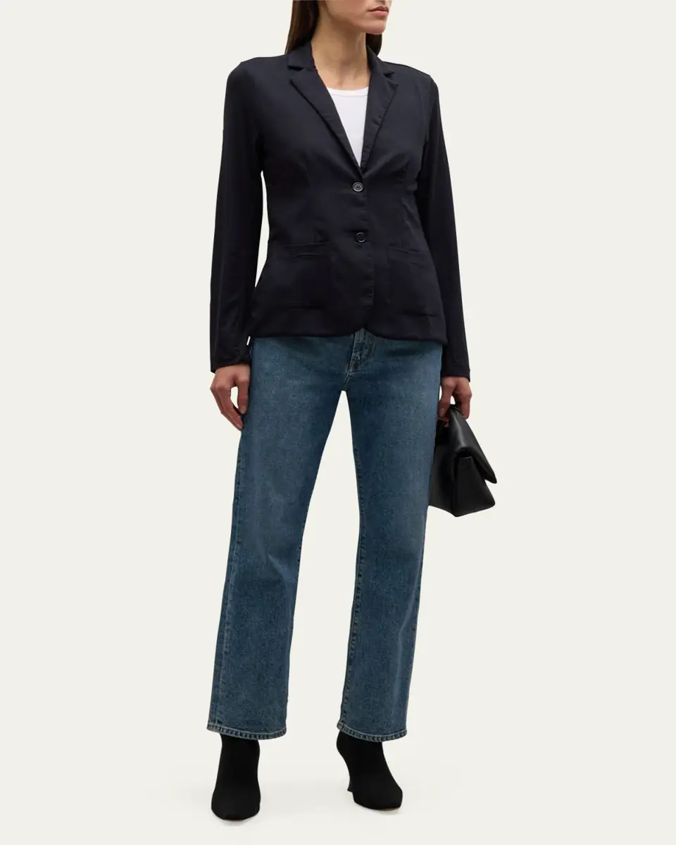 MAJESTIC FILATURES Soft Touch Two-Button Blazer | Thumbnail 10