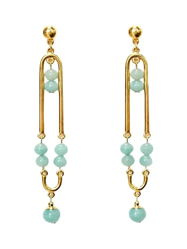 Bead Statement Earrings