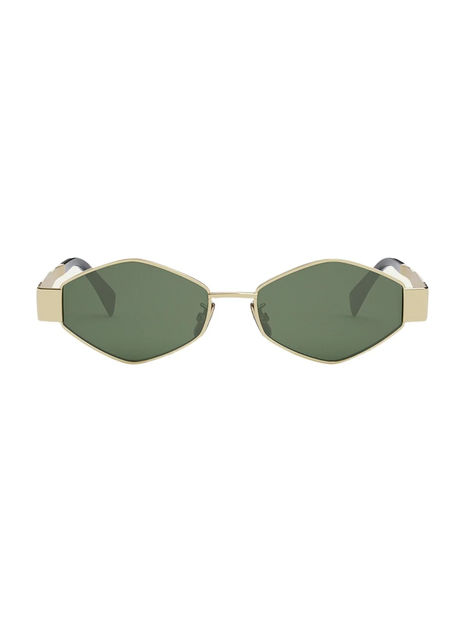 Triomphe Round Metal & Acetate Sunglasses